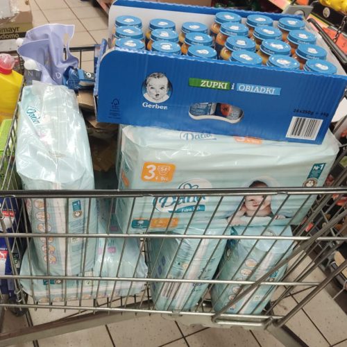 Pierwszy transport darów za nami!